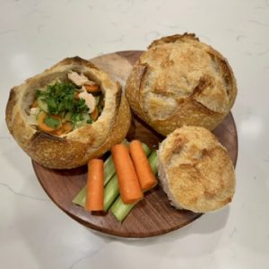 Organic Bread Bowls / Mini loaves (pack of 2)
